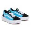 Giày Vans chính hãng Old Skool Overt X Sesame Street ComfyCush Blue - Xanh đen size 38.5 41