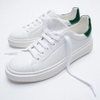 Giày sneaker Zara chính hãng Back Contrast Sneakers Women white - Trắng xanh