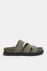 Dép Sandals Pull&Bear chính hãng Xanh rêu