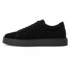 Giày sneaker thời trang VAGABOND Derek low-top sneakers All black Suede - Đen da lộn