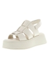 Giày chính hãng Vagabond Shoemakers Courtney Platform Fisherman Platform Sandal White - Trắng