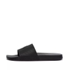 Dép FitFlop chính hãng kháng nước công nghệ iQUSHION Pool Black Slides - Đen