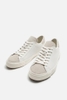 Giày sneaker Zara ORIGINS Leather Beige chính hãng - Da thật - Be