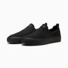 Giày sneaker thể thao chính hãng Puma Slip on  Court Classic Vulcanized All Black - Đen
