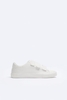 Giày sneaker Zara chính hãng Quai dán Trắng - Velcro White