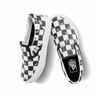 Giày Vans chính hãng Slip on Checker Bee Black white