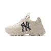 Giày MLB Chunky Big Ball Monogram New York Yankees True White chính hãng - Trắng