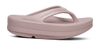 Dép phục hồi sức khoẻ chính hãng OOFOS Healthy Platform Pink Sandal - Hồng đế cao