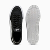 Giày thể thao sneaker chính hãng Puma Court Classic Vulcanized Formstrip Mid Top Black White - Đen trắng