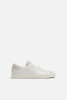 Giày sneaker Zara ORIGINS Leather Beige chính hãng - Da thật - Be