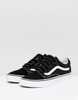 Giày Vans chính hãng Old Skool Velcro Black White
