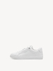 Hàng Auth Full box Giày sneaker Tamaris chính hãng Leather All White Classic - Da Trắng Dáng cổ điển