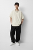 Giày Pull&Bear chính hãng Authentic Basic Casual Trainer Beige White - Trắng be