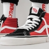 Giày Vans chính hãng Sk8 Hi Red Black