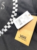 Áo khoác Hoodie Vans chính hãng Clockwise Full Zip Hoodie Black Cotton Sweatshirt Checkerboard VN000BN4BLK Đen
