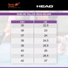 Giày thể thao Indoor Pickleball - Tennis - Padel Head chính hãng trắng hồng - Pink White