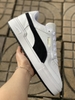 Giày sneaker Puma unisex cổ thấp CA Pro White Classic Trainers - Trắng đen chính hãng - size 42