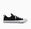 Giày Converse chính hãng Chuck Taylor All Star Shoreline Knit Slip on Black White - Đen Trắng