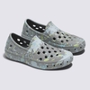 Giày Vans chính hãng cho bé Slip on Kids Trek Splatter Frost Grey - Xám