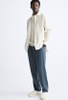 Giày sneaker Zara chính hãng Bamba Contrast Trainers