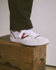 Giày Sneaker Vans chính hãng Lowland Comfycush JMP Court Red White -  Trắng đỏ VN007P2Y52
