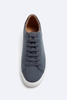 Giày sneaker Zara chính hãng Navy White Classic - Xanh navy Dáng cổ điển