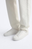 Giày sneaker Zara chính hãng All White Classic - Trắng Dáng cổ điển
