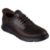 Giày Skechers Oxford chính hãng USA Garza Gervin Chocolate - Nâu đen