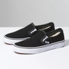 Giày Vans chính hãng Slip on Classic Black White - Đen Trắng - Top Best Seller