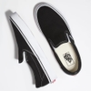 Giày Vans chính hãng Slip on Classic Black White - Đen Trắng - Top Best Seller