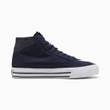 Giày thể thao sneaker chính hãng Puma Court Classic Vulcanized Formstrip Men's Mid Top Navy White - Xanh Navy