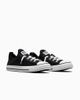 Giày Converse chính hãng Chuck Taylor All Star Shoreline Knit Slip on Black White - Đen Trắng