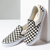 Giày Vans chính hãng Slip on Checkerboard Black White - Đen Trắng - Top Best Seller