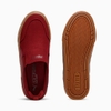 Giày sneaker thể thao chính hãng Puma Court Slip on Classic Vulcanized Ruby Shimmer Gumsole - Đỏ đô đế gum