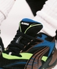 Giày sneaker chính hãng  XLARGE × Puma Velophasis Black/Clyde Royal - Đen xanh neon - Size  42