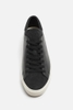 Giày sneaker Zara ORIGINS Leather Black chính hãng - Da thật - Đen