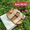 Dép đế trấu chính hãng Châu Âu size 35 36