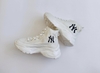 Giày MLB Chunky High New York Yankees True White chính hãng - Trắng
