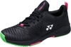 Giày Tennis Yonex chính hãng Power Cushion Sonicage 3 Clay Đen Xanh Hồng - Black Green Pink Shoes - size 40.5