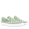 Giày Vans chính hãng Slip on Checkerboard Shale Green - Xanh lá