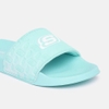 Dép chính hãng Skechers Side Lines 2 Ombre Joy Turquoise Màu Xanh Ngọc
