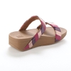 Dép quai ngang FitFlop chính hãng LOTTIE  Rainbow Patchwork Slides - 2 màu Vàng và Hồng - size 36 37 38 39 40