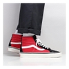 Giày Vans Chính Hãng Sk8 Hi Black Red