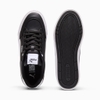 Giày thể thao sneaker Puma chính hãng Court Classic Vulcanised Unisex Leather Black White - Da đen trắng