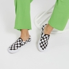 Giày Vans chính hãng Slip on Checker Bee Black white