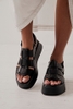 Giày chính hãng Platform Vagabond Courtney Fisherman Sandals Black - Đen