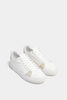 Giày Pull&Bear chính hãng Authentic Basic Casual Trainer Beige White - Trắng be