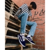 Giày Vans Chính Hãng Stape Cruze Comfycush Black White/ All Black/Blue