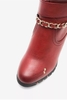 [ Hàng Auth - Full box ] Giày boots chính hãng Mustang Bottines - size 37 - Đỏ