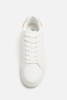 Giày sneaker Zara chính hãng Orange White Platform - Dáng đế dày Trắng cam